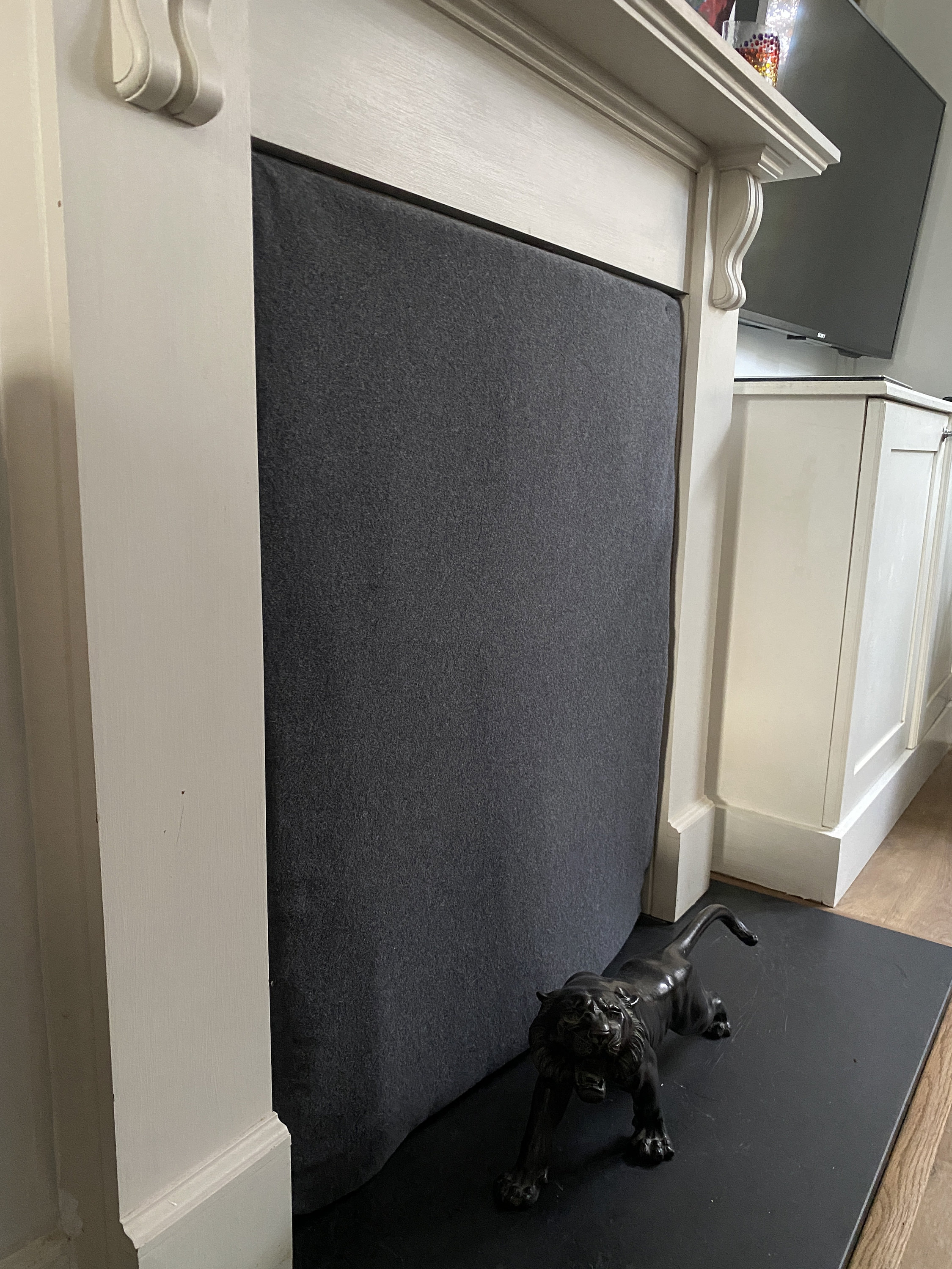 Magnetic Fireplace Draught Excluder: Magneto Draft Stopper Panel - Etsy