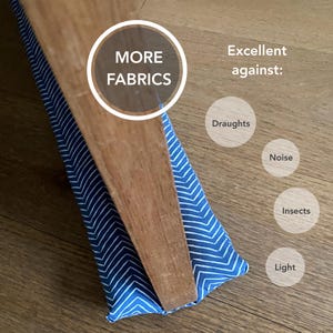 double under door draught excluder, double sided door draft stopper uk, door sausage, draught stopper, door air noise blocker, noise stopper