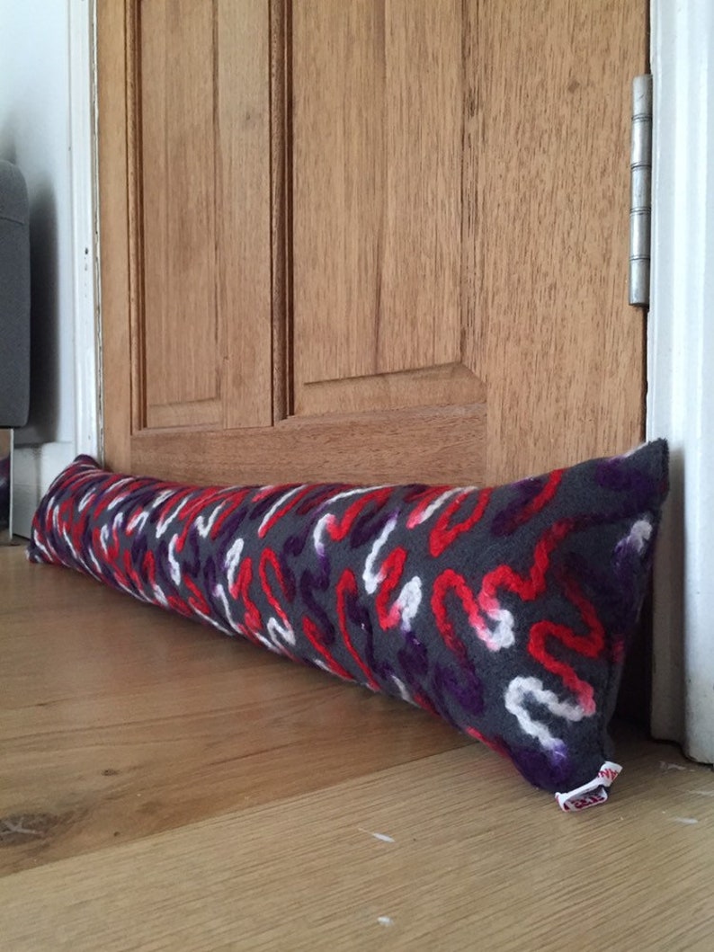 LONG DRAFT EXCLUDER Draft Stopper Door Sausage Draft Etsy UK