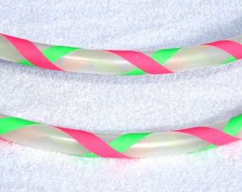 Mini Twins with ANY 2 GRIP TAPE Colors Natural Clear Poly Pro Mini Hoops Any Size