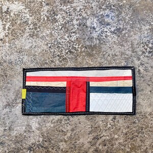 Cartera de vela reciclada imagen 3
