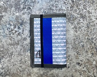 Mini billetera de vela reciclada