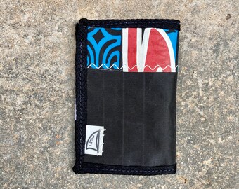 Recycled sail mini wallet