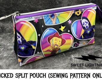 Wicked Split Pouch (Sewing Pattern)