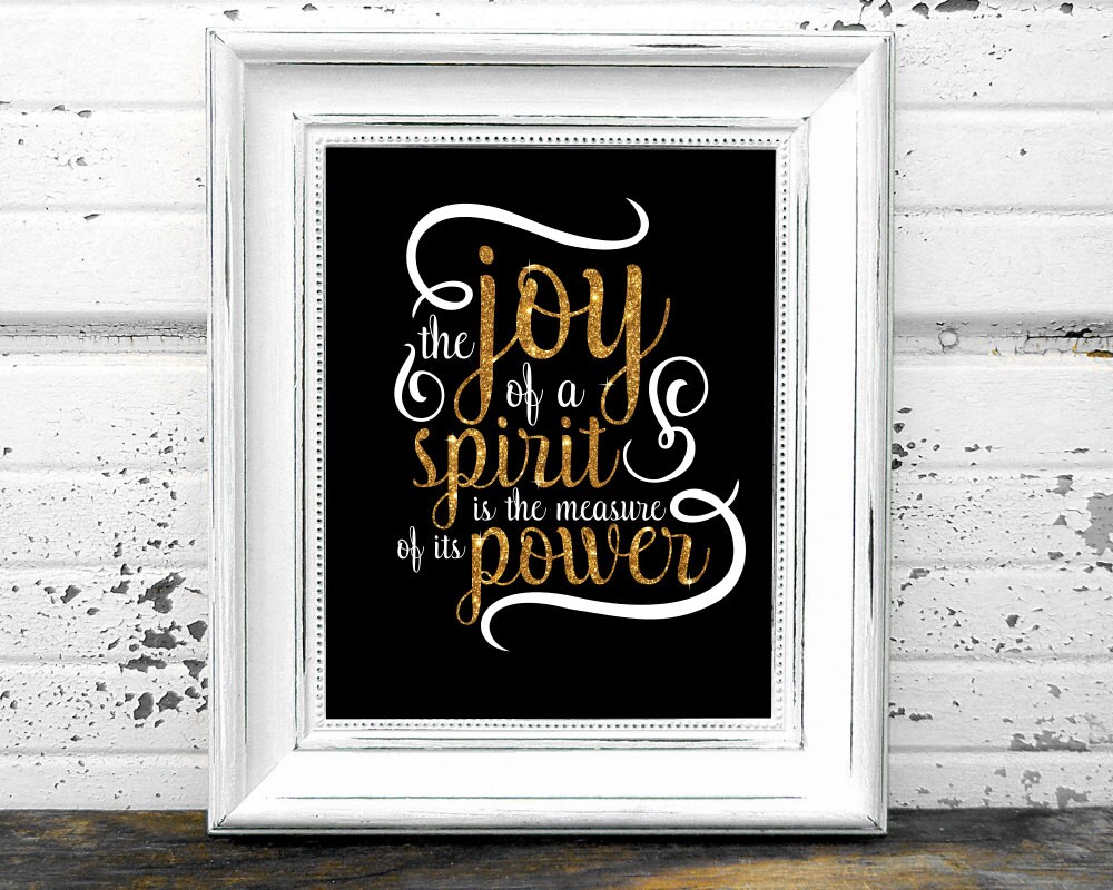Printable Gold Glitter Wall Art Black and Gold Home Decor Etsy
