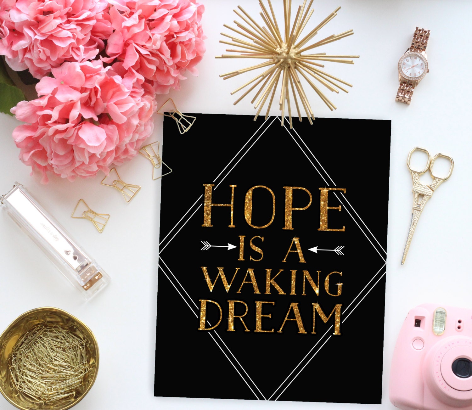 Inspirational Quote Wall Art Printable Wall Art | Etsy