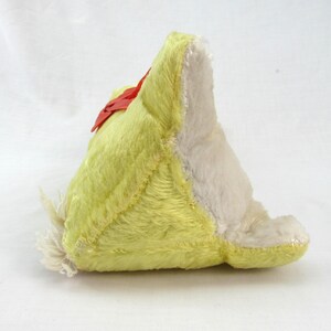 Vintage 1950s Stuffed Bunny Yellow Rabbit Toy With Pink Plastic Nose - Etsy