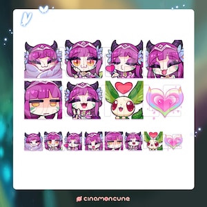 Elderwood Ahri Emotes