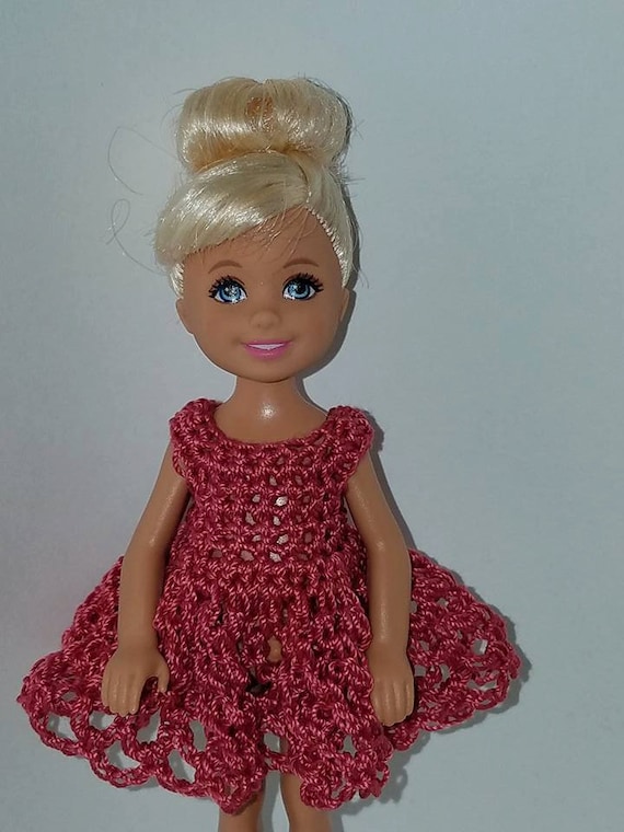 Hand crocheted Mattel Chelsea//Kelly Doll Clothes
