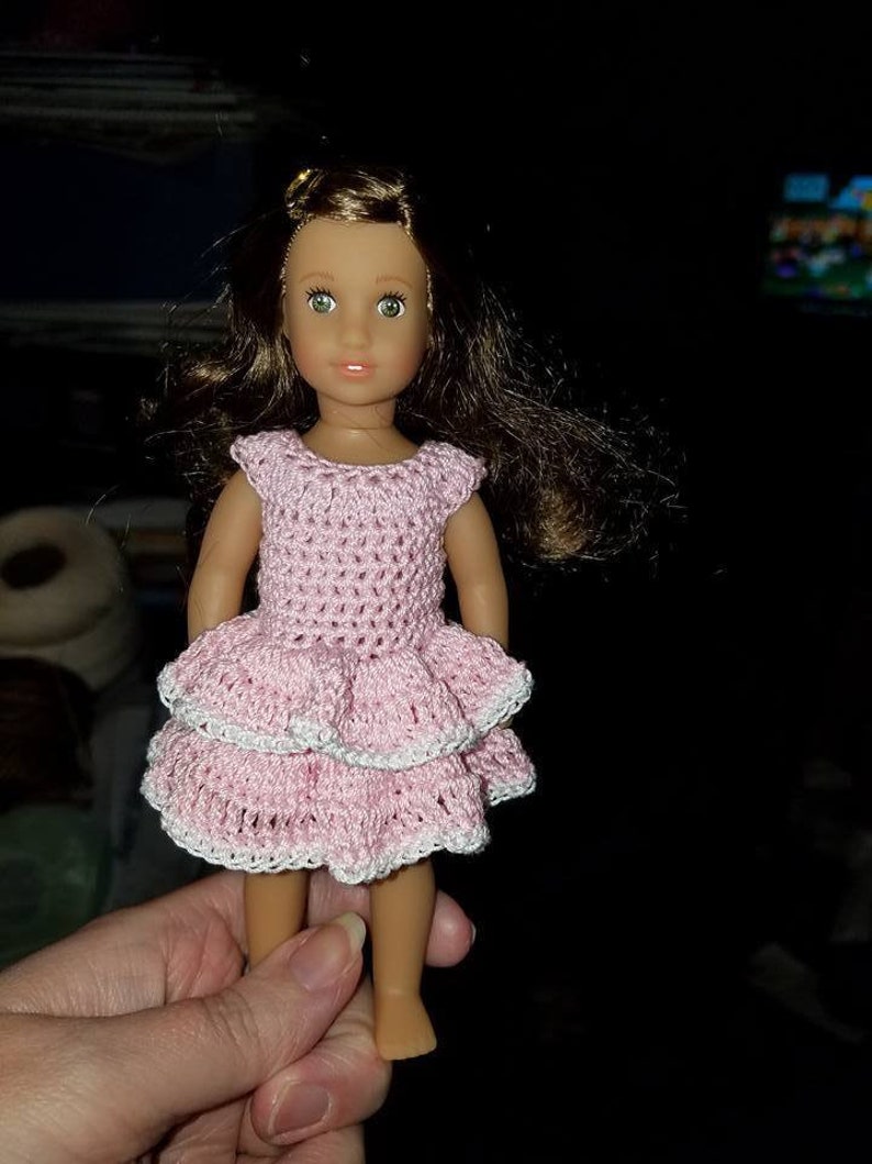 Hand crocheted American Girl Doll Mini Doll Clothes