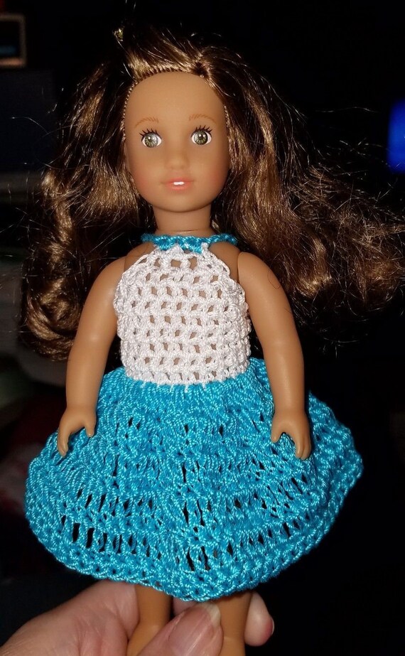 Hand crocheted American Girl Doll Mini Doll Clothes