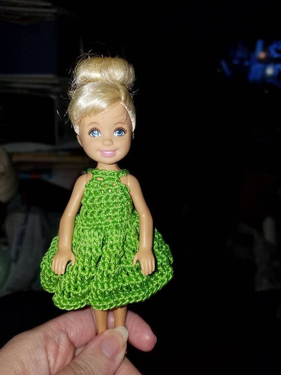 Hand crocheted Mattel Chelsea//Kelly Doll Clothes