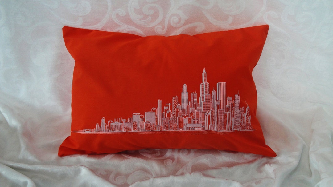 Chicago Pillows Etsy
