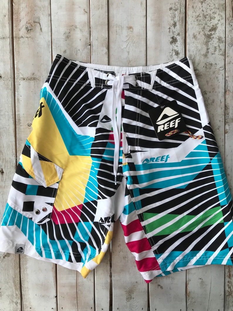 Board 24 Size Vintage Short Perfect The Reef BeachBoys Retro For OkZTiPuX