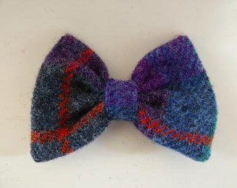 Christmas Lavander Heart in Harris Tweed with apple and white berries