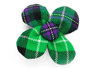 Die Hibernian FC Bowzos Hund Blume Zubehör - Hibernian Tartan