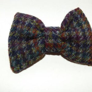 Harris Tweed Bow - Houndstooth (Hector)