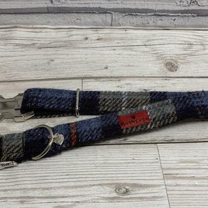 Harris Tweed Dog Collar - Mackenzie Tartan (Mackenzie)