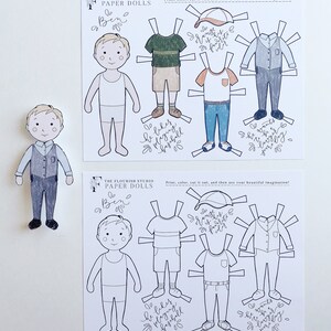 Ben - Boy Paper Doll