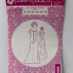 Vintage 1970s Patterns Pacifica Hawaii 3100 Size 12 Bust 34 MuuMuu Dress Pattern