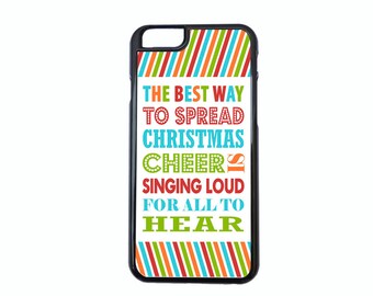 Buddy The Elf Christmas Cheer Phone Case! Choose iPhone 5/5s, 5c, 6/6s, 6/6s Plus, 7, 7 Plus, 8 or 8 Plus.