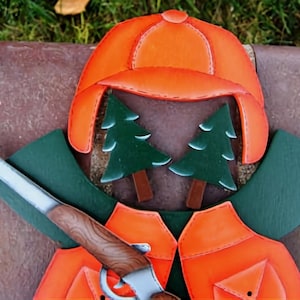 Avid Huntsman Outfit  - Wooden &quot;Seasonal Bear n Friends&quot; Outfit