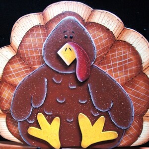 Happy Thanksgiving Turkey Sign image 2