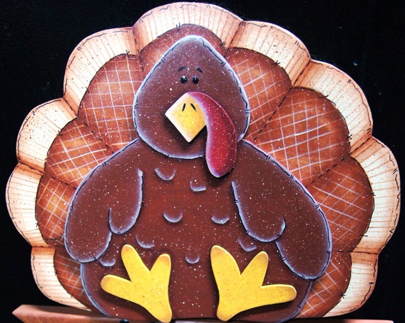 Happy Thanksgiving Turkey Sign image 2
