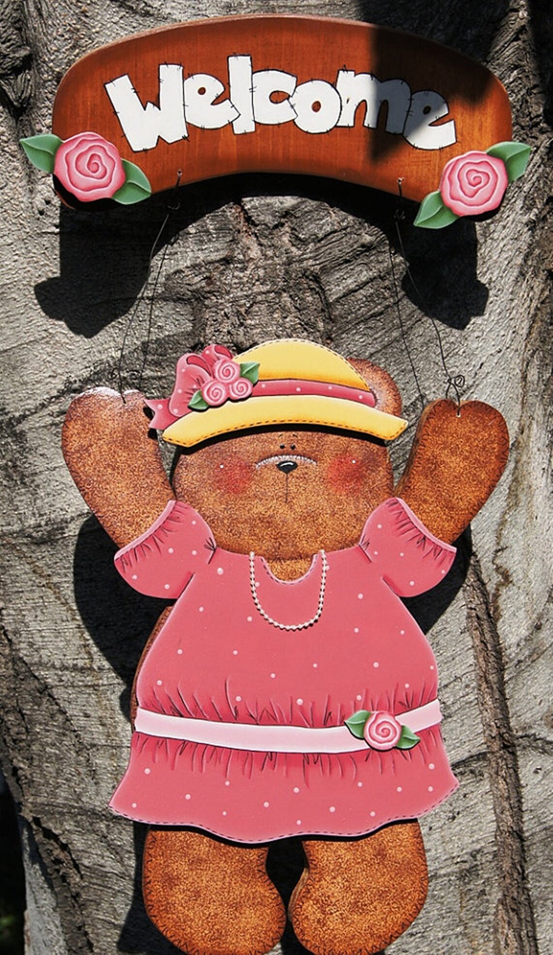 Mother’s Day Wooden seasonal Bear N Friends - Etsy