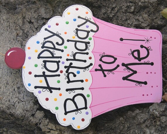 Happy Birthday Wood Sign Wall or Door Hanging Decoration - Etsy