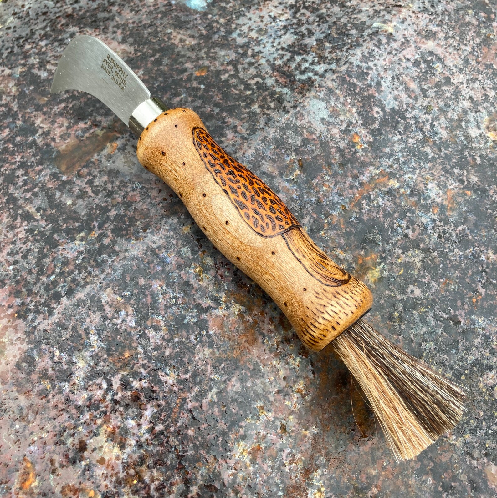Morel Mushroom Hunting Knife Fungi Foraging knife Etsy