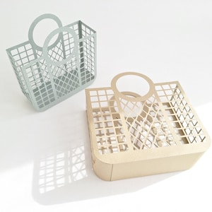 Liewood サマンサ バスケット SVG カッティング ファイル / ブライズメイド ギフト / ビーチ バッグ テンプレート / ジェリー トート バッグ / ウェディング ギフト バッグ