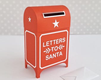 Santa Mail Box SVG: Letters to Santa, DIY Christmas Decor (Digital Download)