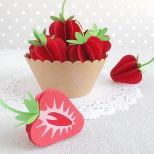 Fraise en papier
