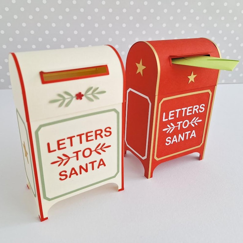 Santa Mail Box SVG: Letters to Santa, DIY Christmas Decor (digital ...
