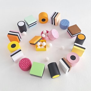 Confezione regalo di scatole di liquirizia Allsorts/Scatole di miscela Dolly/Caramelle di liquirizia Allsorts/Scatola di dolcetti fai da te alla liquirizia