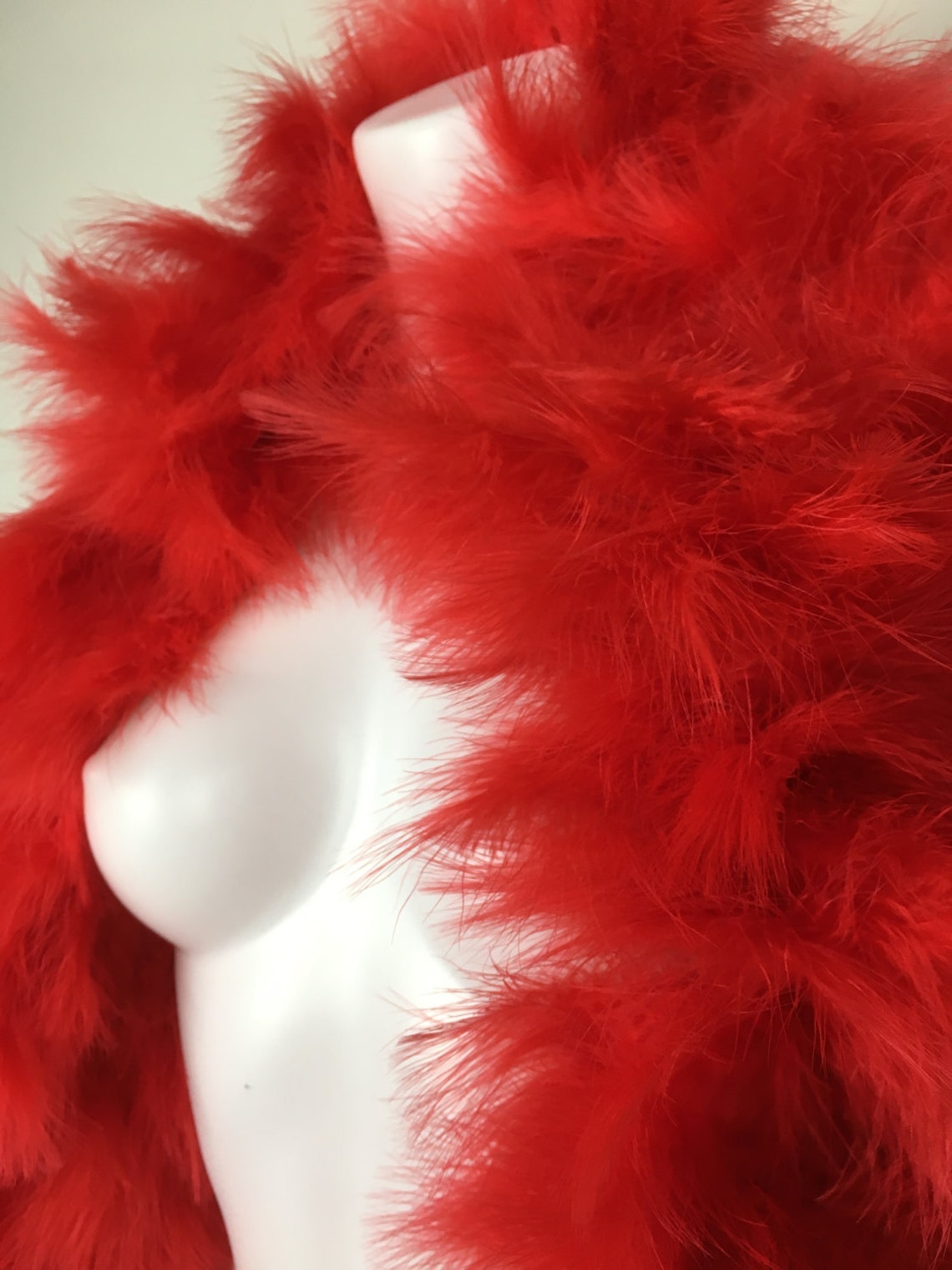 Large Fluffy Swan Marabou Boa Etsy UK