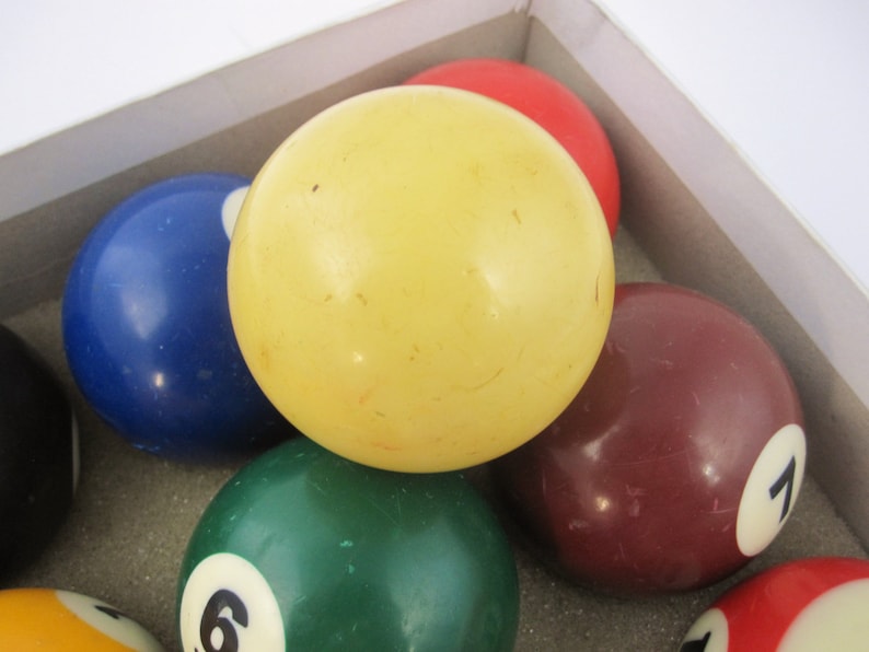 Bakelite Cue Ball Billiards History Pool Ball History A Etsy