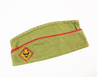A Vintage Boy Scouts Garrison Cap/side 