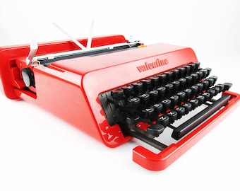 Iconic Olivetti Valentine Typewriter - Etsy