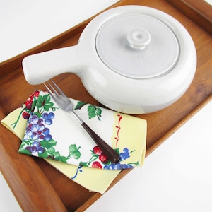 Dinnerware - &#39;Russel Wright&#39; American Modern by Steubenville - Granite Grey Lidded Casserole - Original Color - Collect and Use