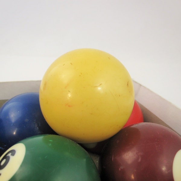 Bakelite Pool Ball Etsy