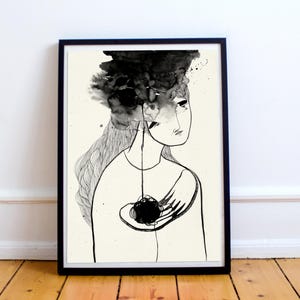 Hoge kwaliteit kunstprint op A4- of A3-formaat op gerecycled papier