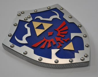 Handmade Hylian Shield - Legend of Zelda: Ocarina of Time Decor