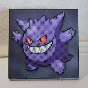 Canvas Gengar Perler-kraal
