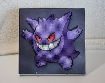 Gengar Perler Bead Canvas