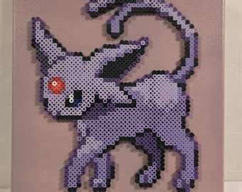 Espeon Perler Bead Canvas