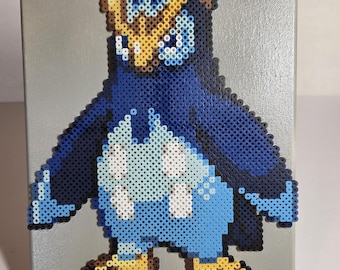 Prinplup Perler Bead Canvas