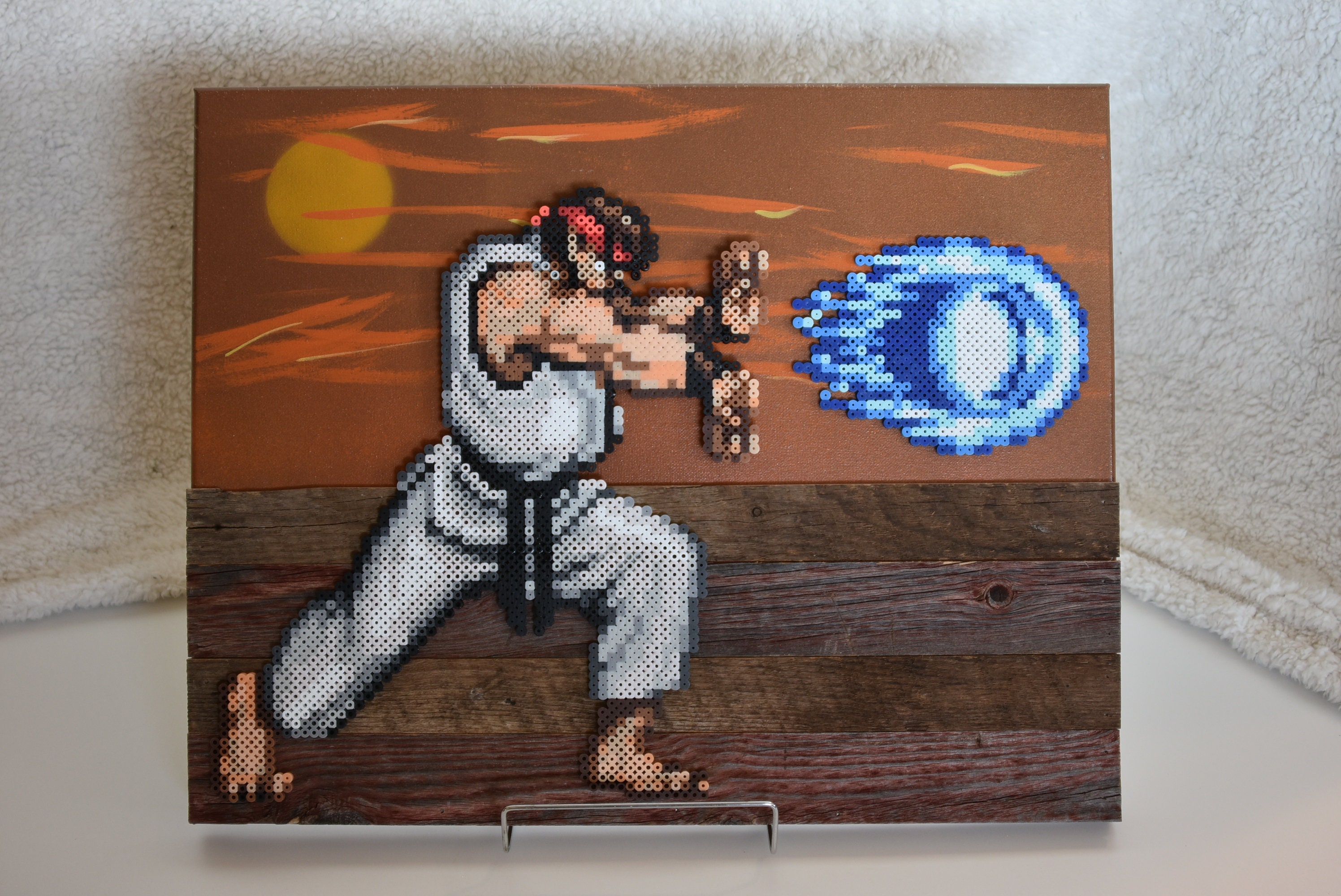 Street Fighter Perler SF2 Street Fighter 2 Pixel Art 8 Bit 