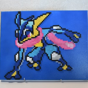 Greninja Perler Bead Canvas